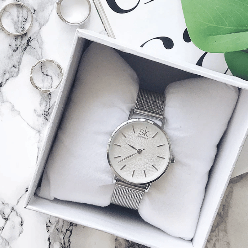 Relógio Feminino Dourado - Samir