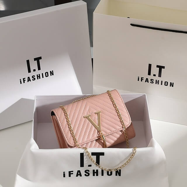 Bolsa Transversal Feminina Modelo Melli Elegant