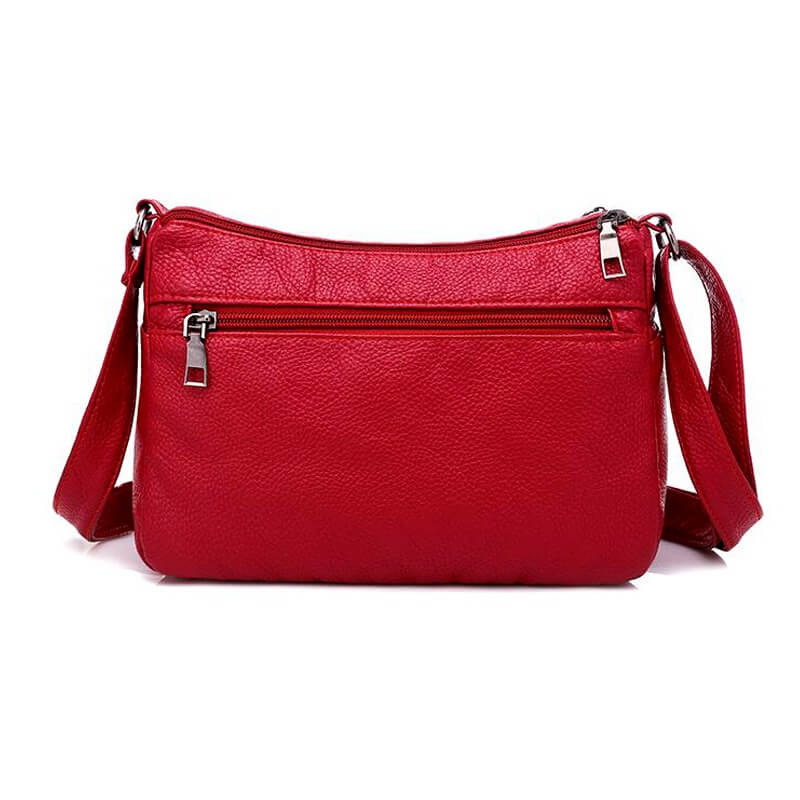 Bolsa Transversal Feminina Modelo Miss Elegant Vermelho