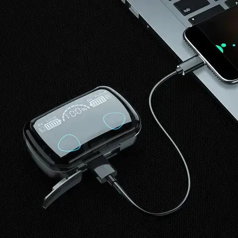 Fone de Ouvido Bluetooth com Microfone TWS PRO