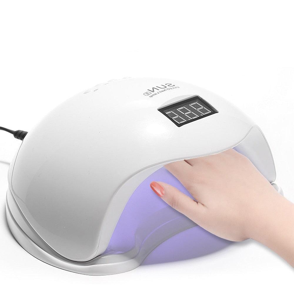 Cabine de Unha em Gel Led Digital 48w Bivolt