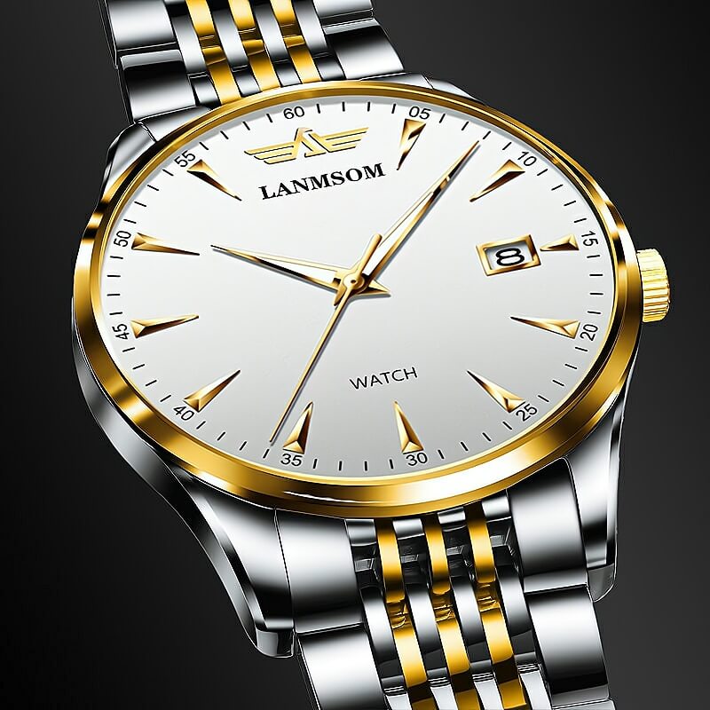 Relógio Casual | Quartz Max - Aço Inoxidável
