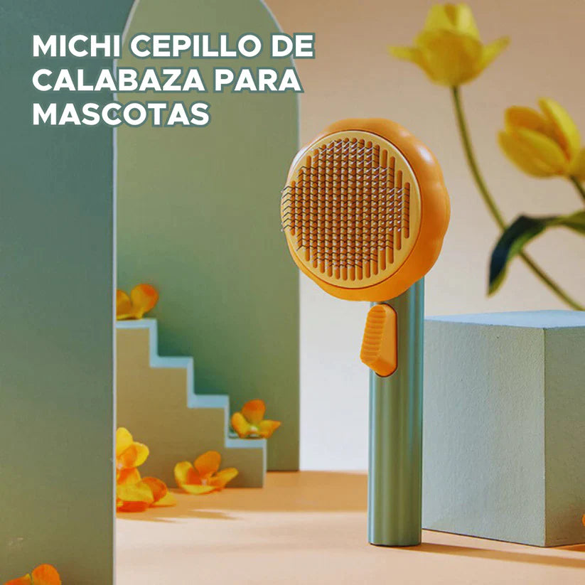 CEPILLO CALABAZA PARA MASCOTAS + PROMO