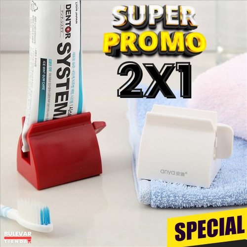 EXPRIMIDOR CREMA DENTAL ¡¡SUPER PROMO 2x1!!