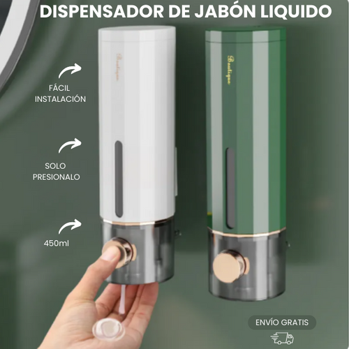 DISPENSADOR DE JABÓN LIQUIDO + ENVÍO GRATIS!!