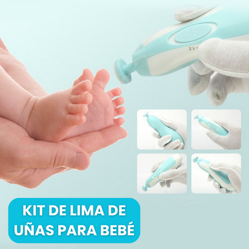 Limador de uñas eléctrica para bebes y niños 👶