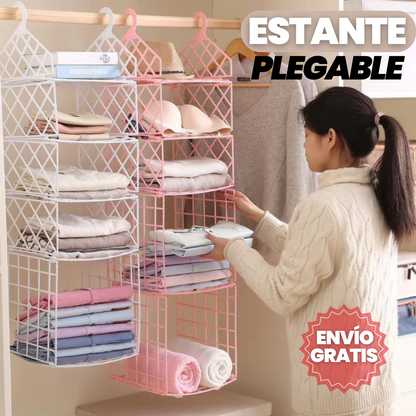 ESTANTERIA DE ALMACENAMIENTO COLGANTE PLEGABLE + ENVÍO GRATIS