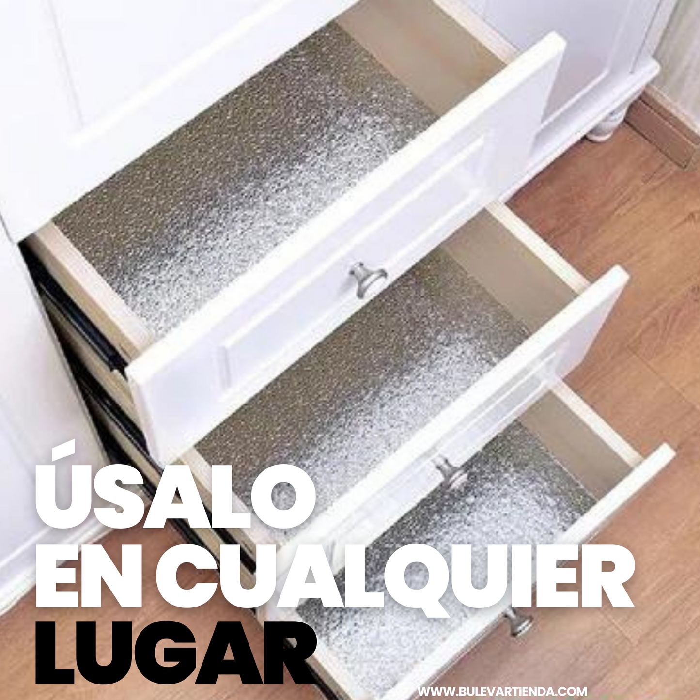 Papel aluminio adhesivo de cocina + Envío gratis + Promo