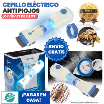 CEPILLO ELÉCTRICO ANTI PIOJOS + ENVÍO GRATIS
