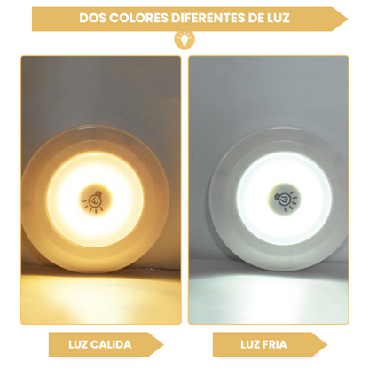LUCES LED INALAMBRICAS X3 | SIN INSTALACION | MANDO A DISTANCIA | ALTA INTENSIDAD + ENVÍO GRATIS