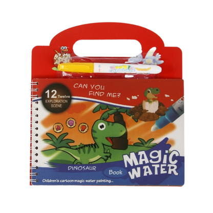 LIBRO MÁGICO DE AGUA PARA COLOREAR + ENVÍO GRATIS