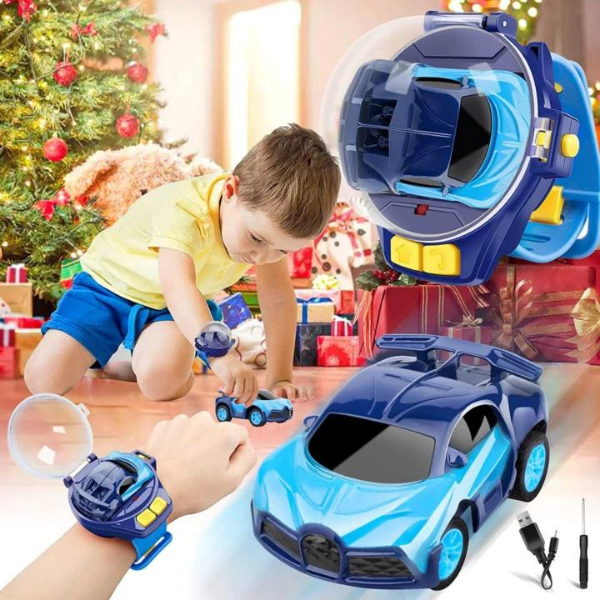 MINI RELOJ CARRO CONTROL REMOTO ELÉCTRICO NIÑOS + ENVÍO GRATIS