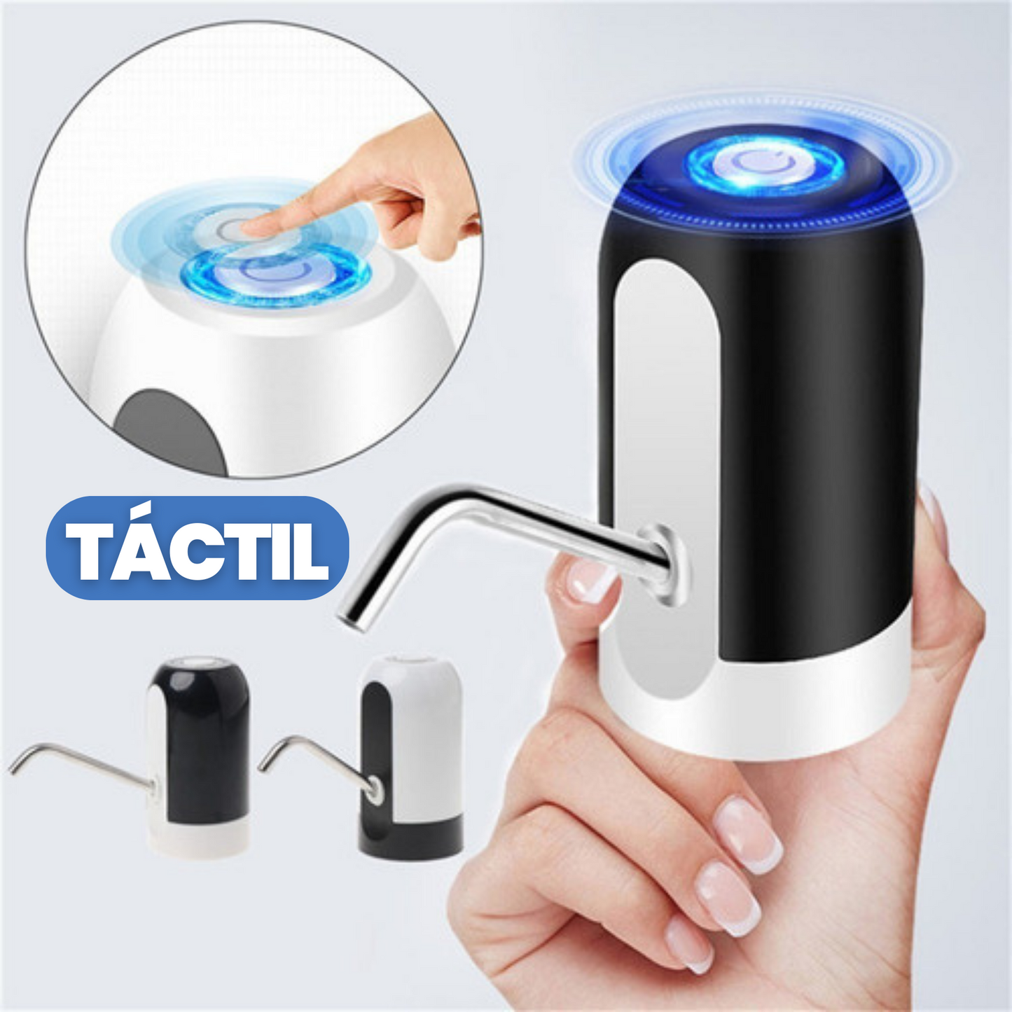 DISPENSADOR DE AGUA ELÉCTRICO RECARGABLE + ENVÍO GRATIS