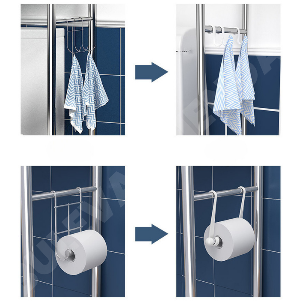ESTANTE ORGANIZADOR PARA INODORO + ENVÍO GRATIS