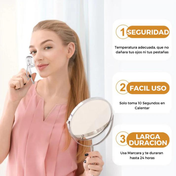 RIZADORA DE PESTAÑAS ELÉCTRICO + ENVÍO GRATIS