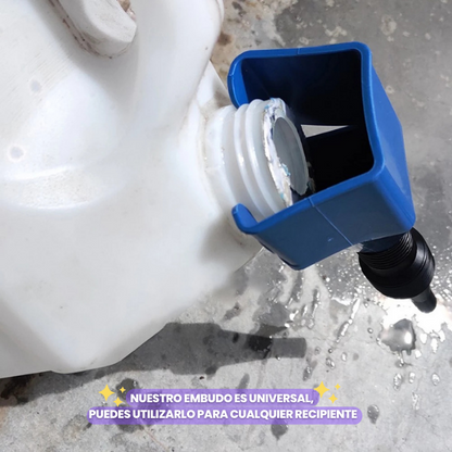EMBUDO AUTOMÁTICO UNIVERSAL PARA GASOLINA + ENVÍO GRATIS