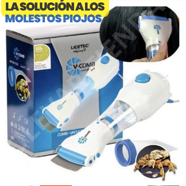 CEPILLO ELÉCTRICO ANTI PIOJOS + ENVÍO GRATIS