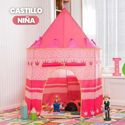 CARPA CASTILLO PLEGABLE PARA NIÑO Y NIÑA + ENVÍO GRATIS
