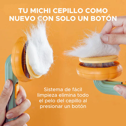 CEPILLO CALABAZA PARA MASCOTAS + PROMO