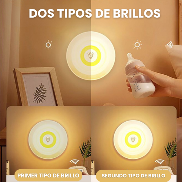 LUCES LED INALAMBRICAS X3 | SIN INSTALACION | MANDO A DISTANCIA | ALTA INTENSIDAD + ENVÍO GRATIS