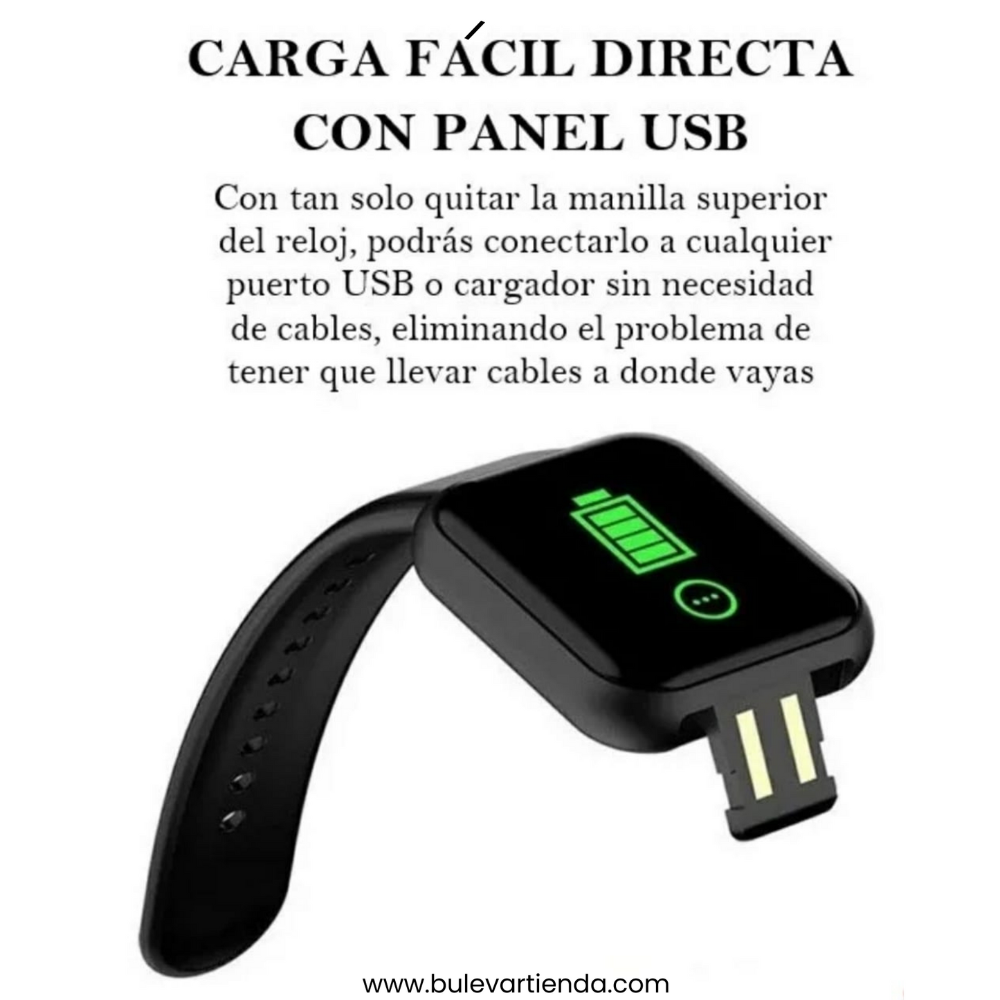RELOJ INTELIGÉNTE SERIE Y68 + ENVÍO GRATIS