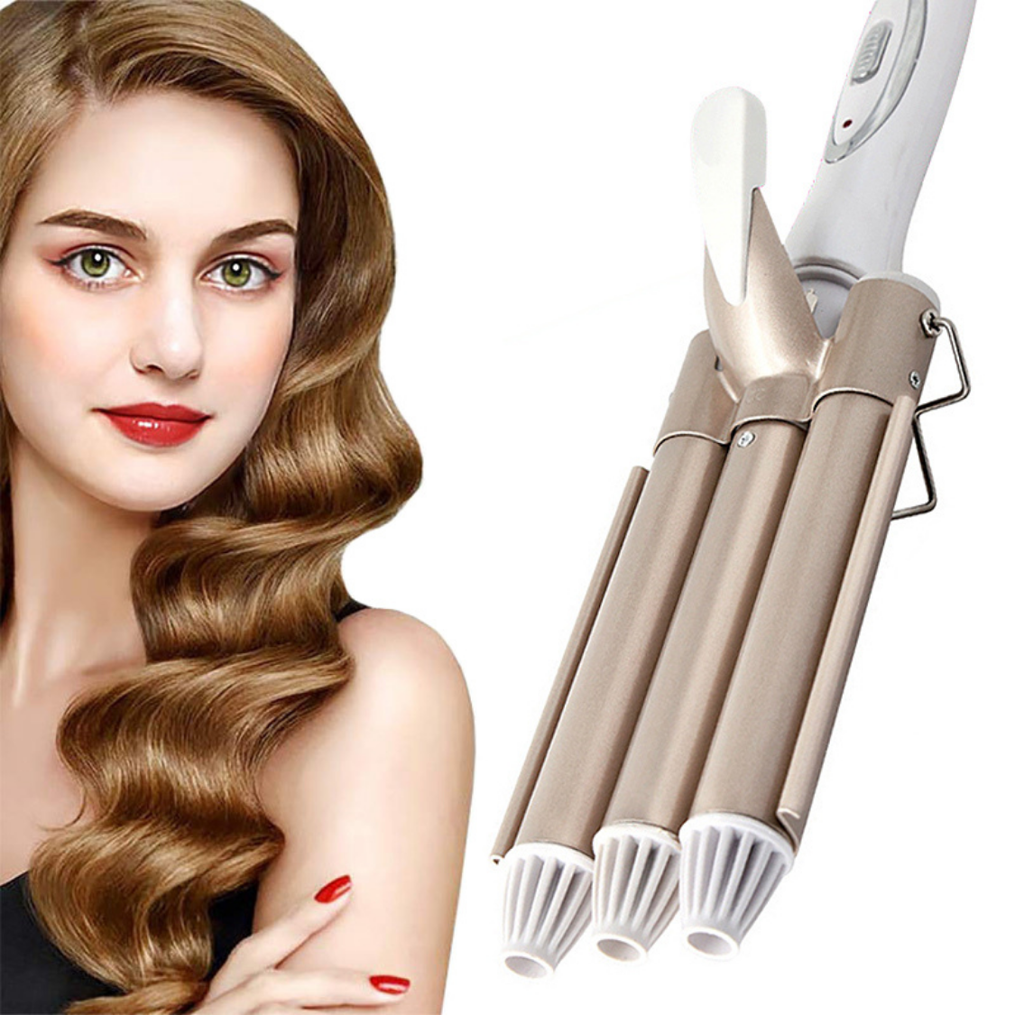 RIZADORA SIRENA 3 TUBOS PRO + ENVÍO GRATIS