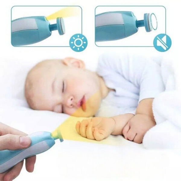 Limador de uñas eléctrica para bebes y niños 👶