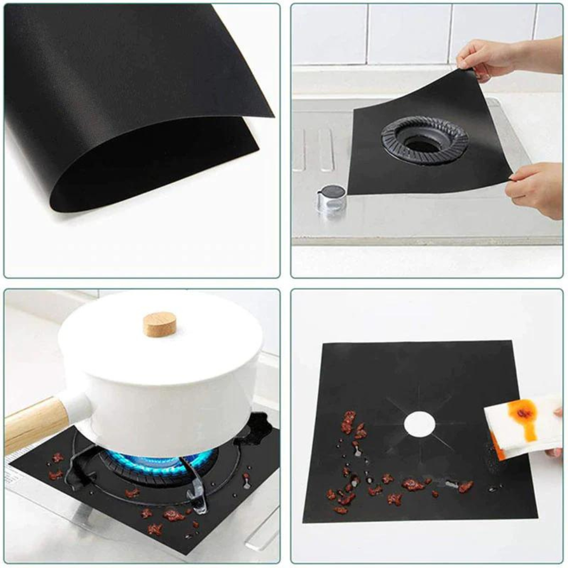 PROTECTOR DE ESTUFA X4 UNIDADES + ENVÍO GRATIS