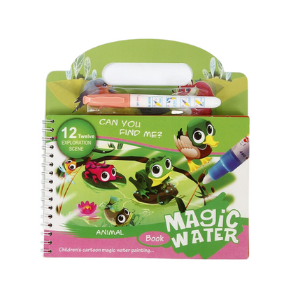 LIBRO MÁGICO DE AGUA PARA COLOREAR + ENVÍO GRATIS