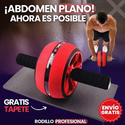 RUEDA ABDOMINAL + OBSEQUIO TAPETE + ENVÍO GRATIS