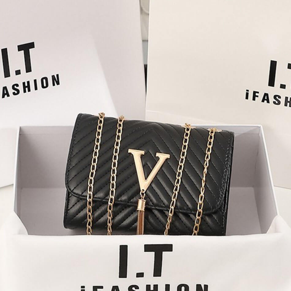 Bolsa Transversal Feminina Modelo Melli Elegant