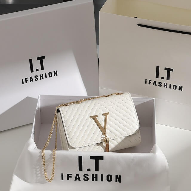Bolsa Transversal Feminina Modelo Melli Elegant