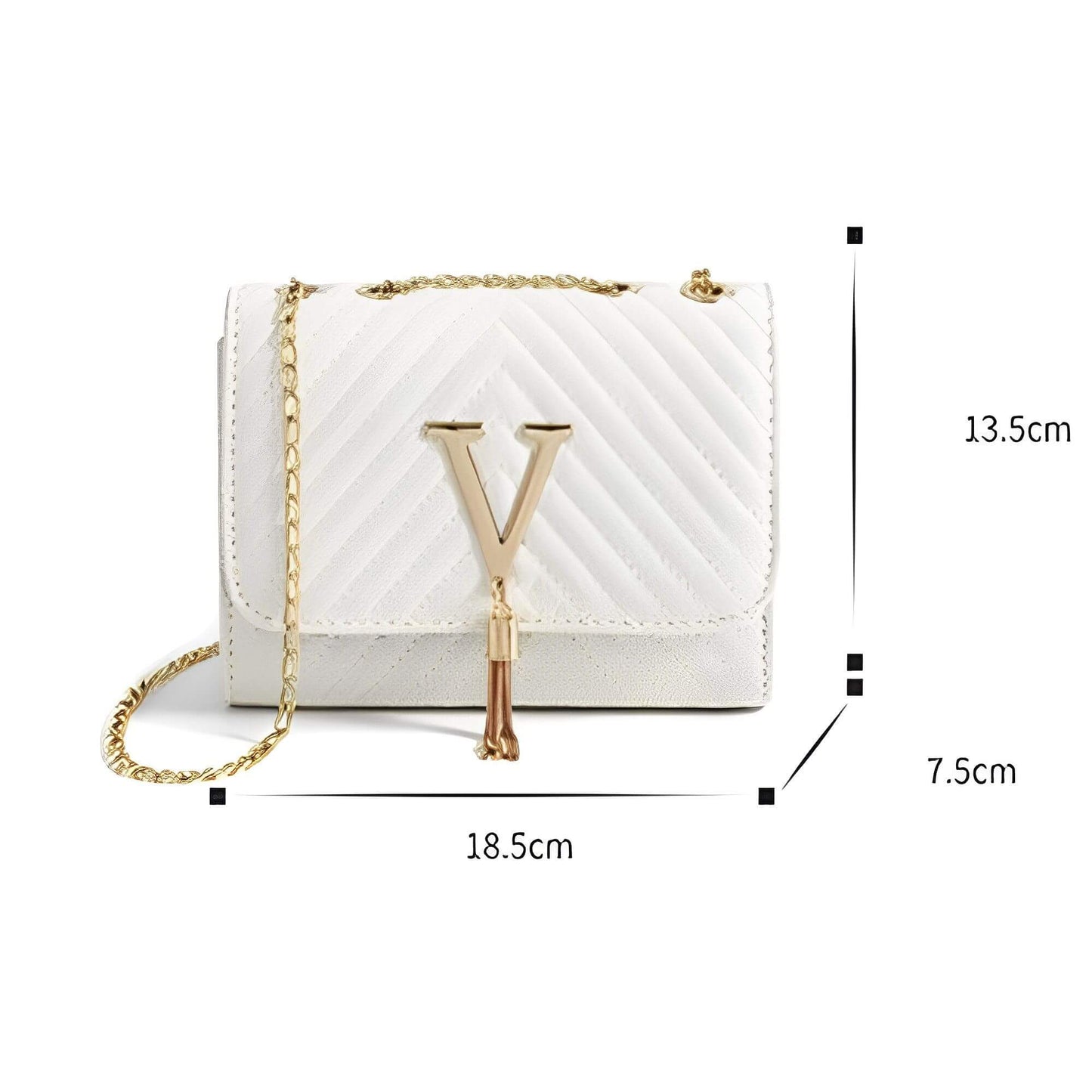 Bolsa Transversal Feminina Modelo Melli Elegant