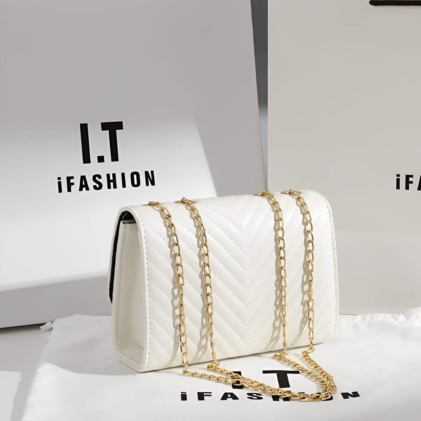 Bolsa Transversal Feminina Modelo Melli Elegant