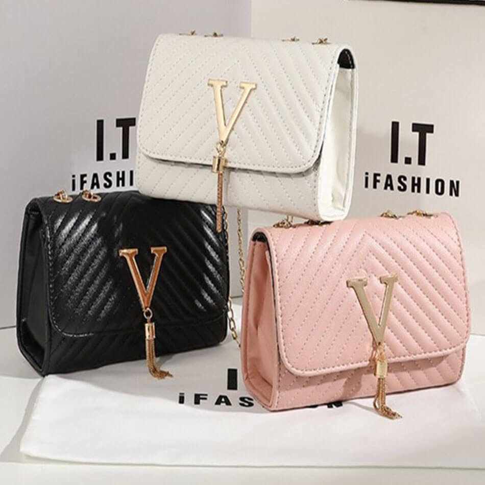 Bolsa Transversal Feminina Modelo Melli Elegant