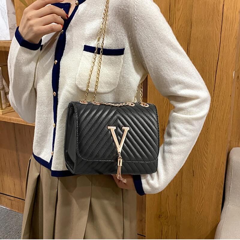 Bolsa Transversal Feminina Modelo Melli Elegant