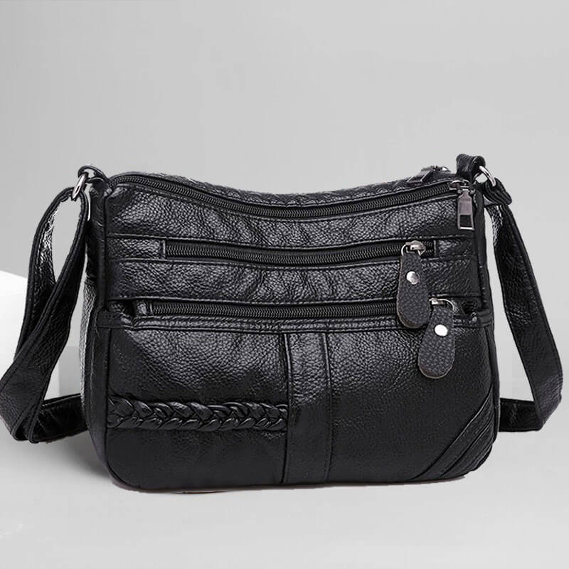 Bolsa Transversal Feminina Modelo Miss Elegant Preto