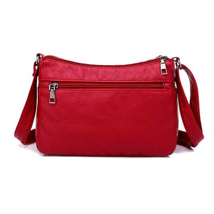 Bolsa Transversal Feminina Modelo Miss Elegant Vermelho