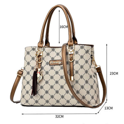 Bolsa Transversal Feminina Modelo Miss Serena Branco