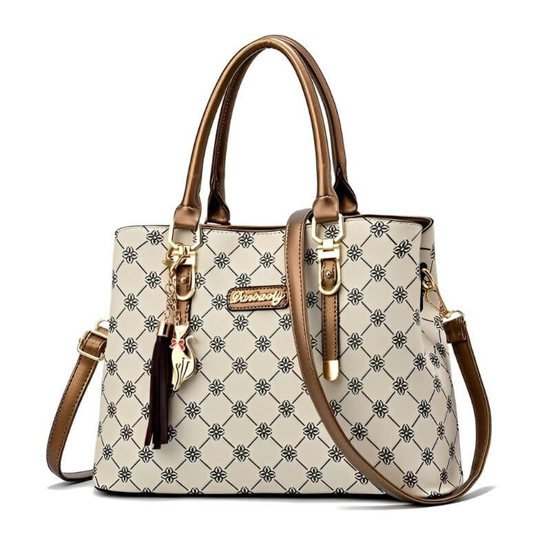 Bolsa Transversal Feminina Modelo Miss Serena Branco
