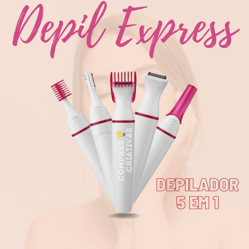 Depil Express 5 em 1 - Super Promoção