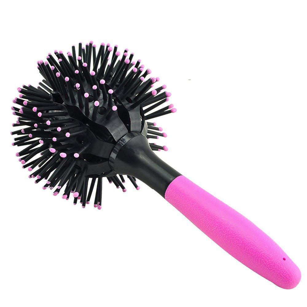 Escova Modeladora de Cachos 360º Feminina Hairbrush