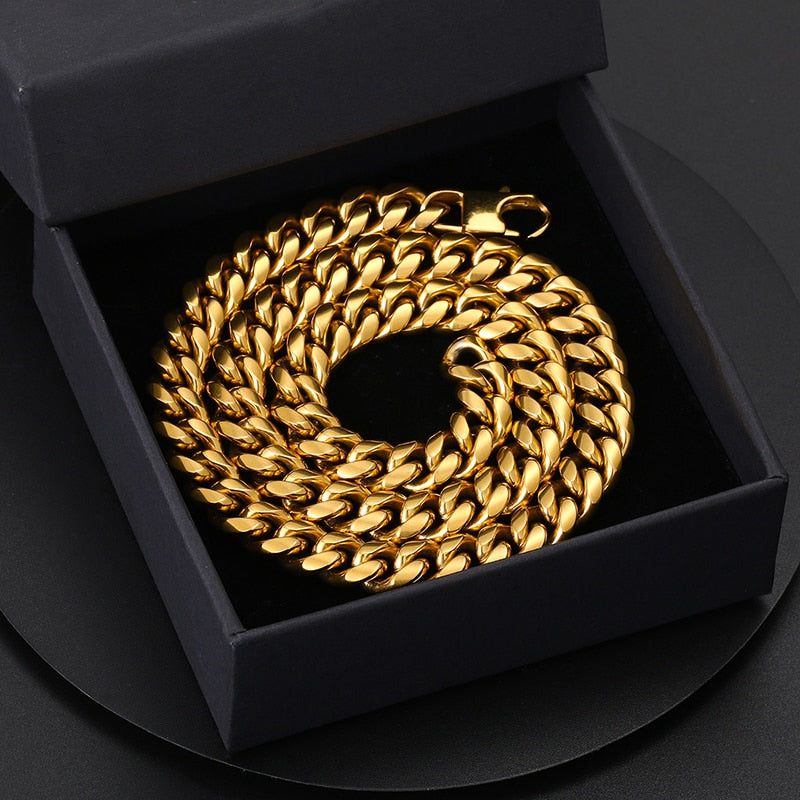 Corrente Dourada Luxuosa - 3mm