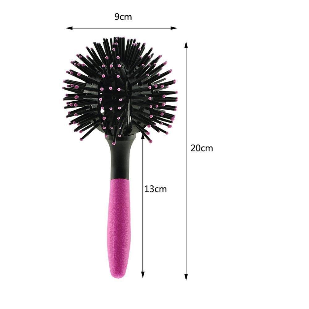 Escova Modeladora de Cachos 360º Feminina Hairbrush