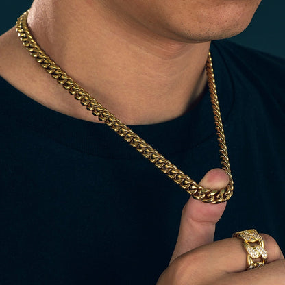 Corrente Dourada Luxuosa - 3mm