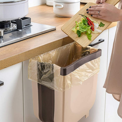 PAPELERA PLEGABLE 🤩  MULTIFUNCIONAL PARA COCINA 👌 + ENVÍO GRATIS