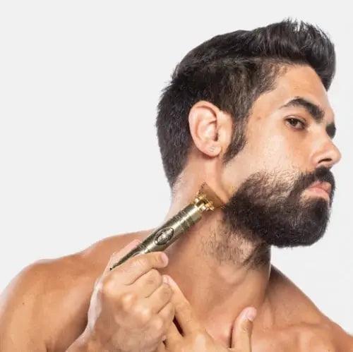 Máquina de Cortar Cabelo e Barba Elétrica e Portátil USB - Titanium Premium
