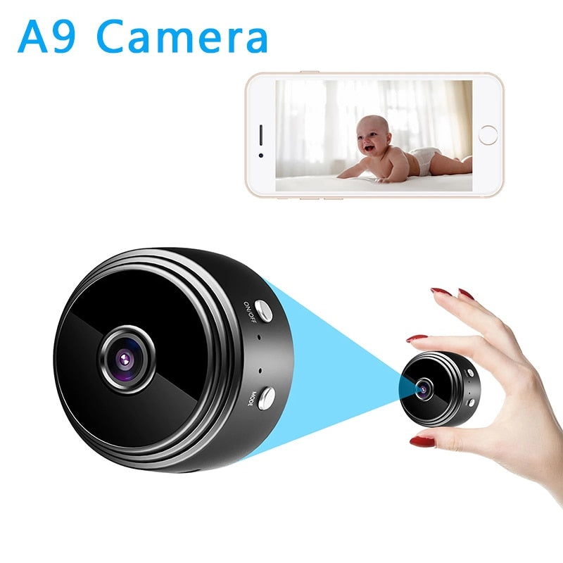 Minicámara A9 inalámbrica con WiFi + Envío gratis
