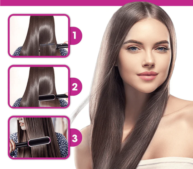 Cepillo Alisador Premium - SleekHair