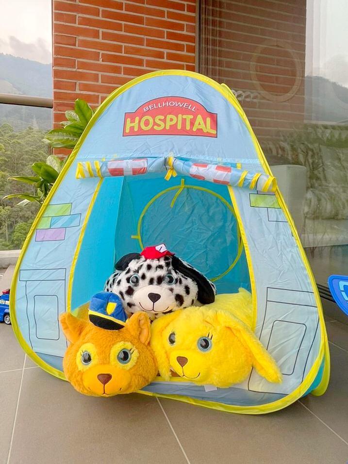 Carpa Magica con Peluche para Niños